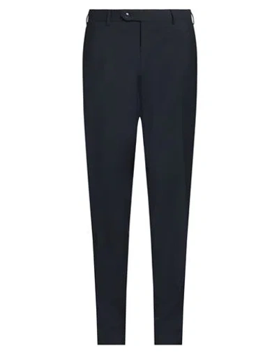 Luigi Bianchi Mantova Man Pants Midnight Blue Size 40 Virgin Wool