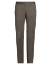 Luigi Bianchi Mantova Man Pants Military Green Size 40 Cotton, Elastane In Green