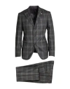 Luigi Bianchi Mantova Man Suit Grey Size 42 Virgin Wool