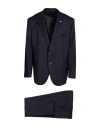 Luigi Bianchi Mantova Man Suit Midnight Blue Size 50 Virgin Wool, Elastane
