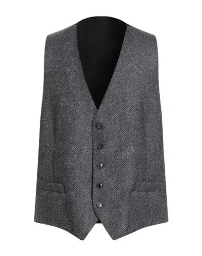 Luigi Bianchi Mantova Man Tailored Vest Navy Size 48 Wool, Polyester