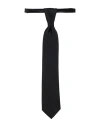 Luigi Bianchi Mantova Man Ties & Bow Ties Black Size - Polyester In Black