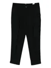 Luigi Bianchi Mantova Pleat-detail Trousers In Black