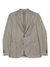 Luigi Bianchi Mantova Single-breasted Suit In Gray