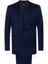 Luigi Bianchi Mantova Single-breasted Three-piece Suit In Blue