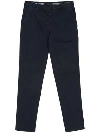 Luigi Bianchi Mantova Tapered Trousers In Blue