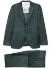 Luigi Bianchi Mantova Virgin-wool Suit In Green