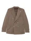Luigi Bianchi Mantova Wilson Suit In Brown