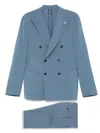 Luigi Bianchi Mantova Wool Suit In Blau