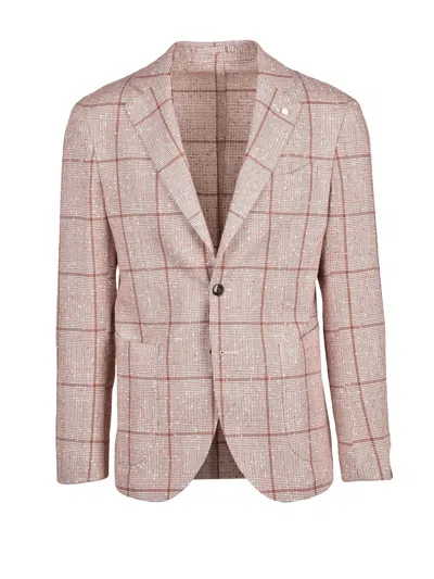 Luigi Bianchi Rounded Jacket - Brown In Neutral