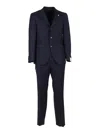 Luigi Bianchi Single-breasted Suit In Blue