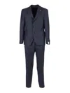 Luigi Bianchi Single-breasted Suit In Blue