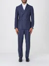 Luigi Bianchi Suit  Men Color Blue In Blue