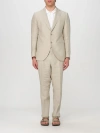 Luigi Bianchi Suit  Men Color Kaki In Kaki