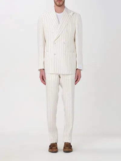 Luigi Bianchi Suit  Men Colour White
