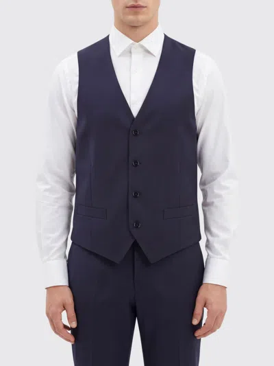 Luigi Bianchi Suit Vest Men  In Blue
