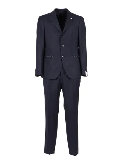 LUIGI BIANCHI TAILORED MEN'S SUIT CRAFTED