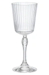 Luigi Bormioli America '20s Set Of 4 Cocktail Glasses In Transparent