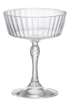 Luigi Bormioli America Fizz Set Of 4 Cocktail Glasses In Transparent