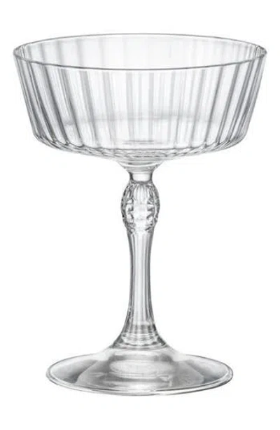 Luigi Bormioli America Fizz Set Of 4 Cocktail Glasses In Transparent