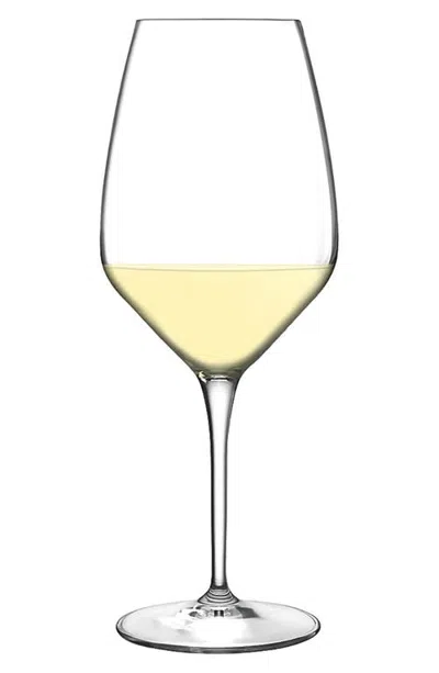 Luigi Bormioli Atelier Set Of 2 All Purpose White Wine Glasses In Clear