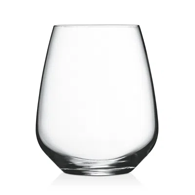 Luigi Bormioli Crescendo Stemless Glasses, Set Of 4 In Transparent