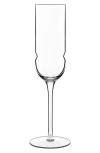 Luigi Bormioli Grandioso Set Of 6 Prosecco/sparkling Wine Glasses In Transparent