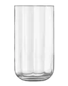 Luigi Bormioli Jazz 15.25oz Long Drink Drinking Glasses (set Of 4)