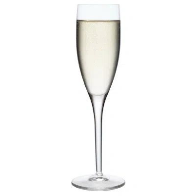 Luigi Bormioli Michelangelo 7 Oz. Glass Flute In Clear