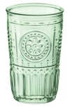 Luigi Bormioli Romantic Cooler Set Of 4 Glasses In Green
