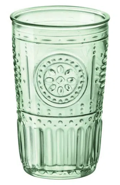 Luigi Bormioli Romantic Cooler Set Of 4 Glasses In Green