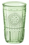Luigi Bormioli Romantic Cooler Set Of 4 Tumbler Glasses In Green