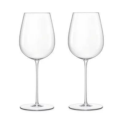 Luigi Bormioli Sapienta Bordeaux Glasses, Set Of 2 In Transparent