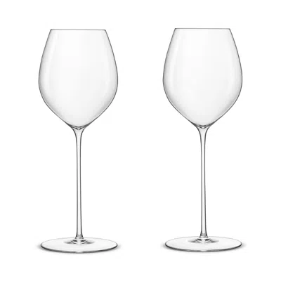 Luigi Bormioli Sapienta Chardonnay Glasses, Set Of 2 In Transparent