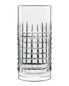 Luigi Bormioli Set Of 4 Mixology Charme Hi-ball 16.25oz Glasses