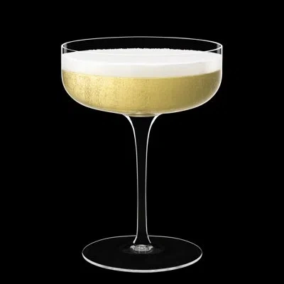 Luigi Bormioli Sublime 10.25 Oz. Champagne / Cocktail Coupe/ Prosecco/ Sparkling Wine Glasses In Clear