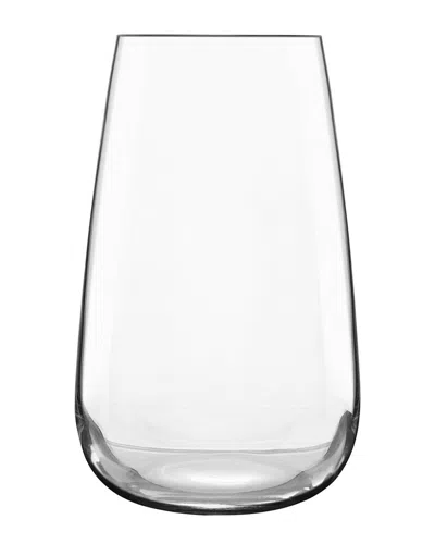 Luigi Bormioli Talismano 19.25oz Beverage Drinking Glasses (set Of 4) In Transparent