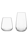Luigi Bormioli Talismano 8-piece Barware Set In Transparent