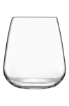 Luigi Bormioli Talismano Set Of 4 Double Old Fashion Glasses In Transparent