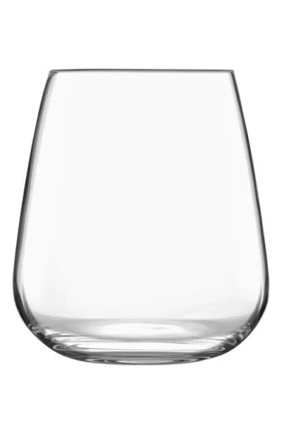 LUIGI BORMIOLI LUIGI BORMIOLI TALISMANO SET OF 4 DOUBLE OLD FASHION GLASSES