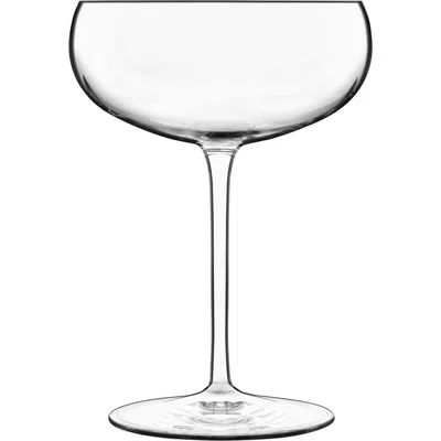 Luigi Bormioli Talismano Set Of 4 Old Martini Glasses In Transparent