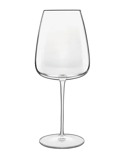 Luigi Bormioli Talismano Set Of Four 24oz Red Wine Glasses In Transparent