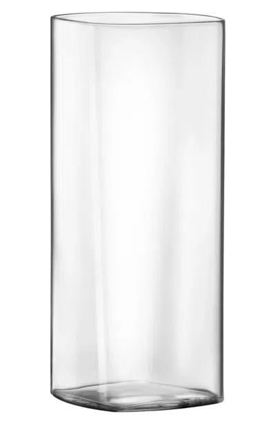 Luigi Bormioli Top Class Square Highball Glass In Clear