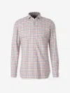 Luigi Borrelli Check Pattern Shirt In Multi