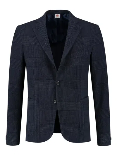 Luigi Borrelli Checked Blazer In Multi
