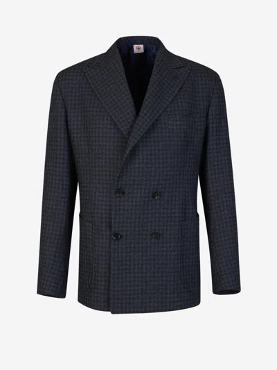 Luigi Borrelli Checked Pattern Blazer