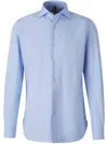 Luigi Borrelli Long-sleeve Shirt In ブルー