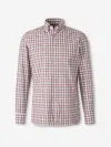 Luigi Borrelli Checked Button-down Shirt In Red