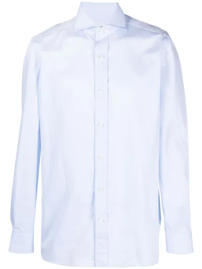 Luigi Borrelli Nando Shirt In Blue
