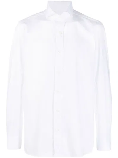 Luigi Borrelli Nando Shirt In White